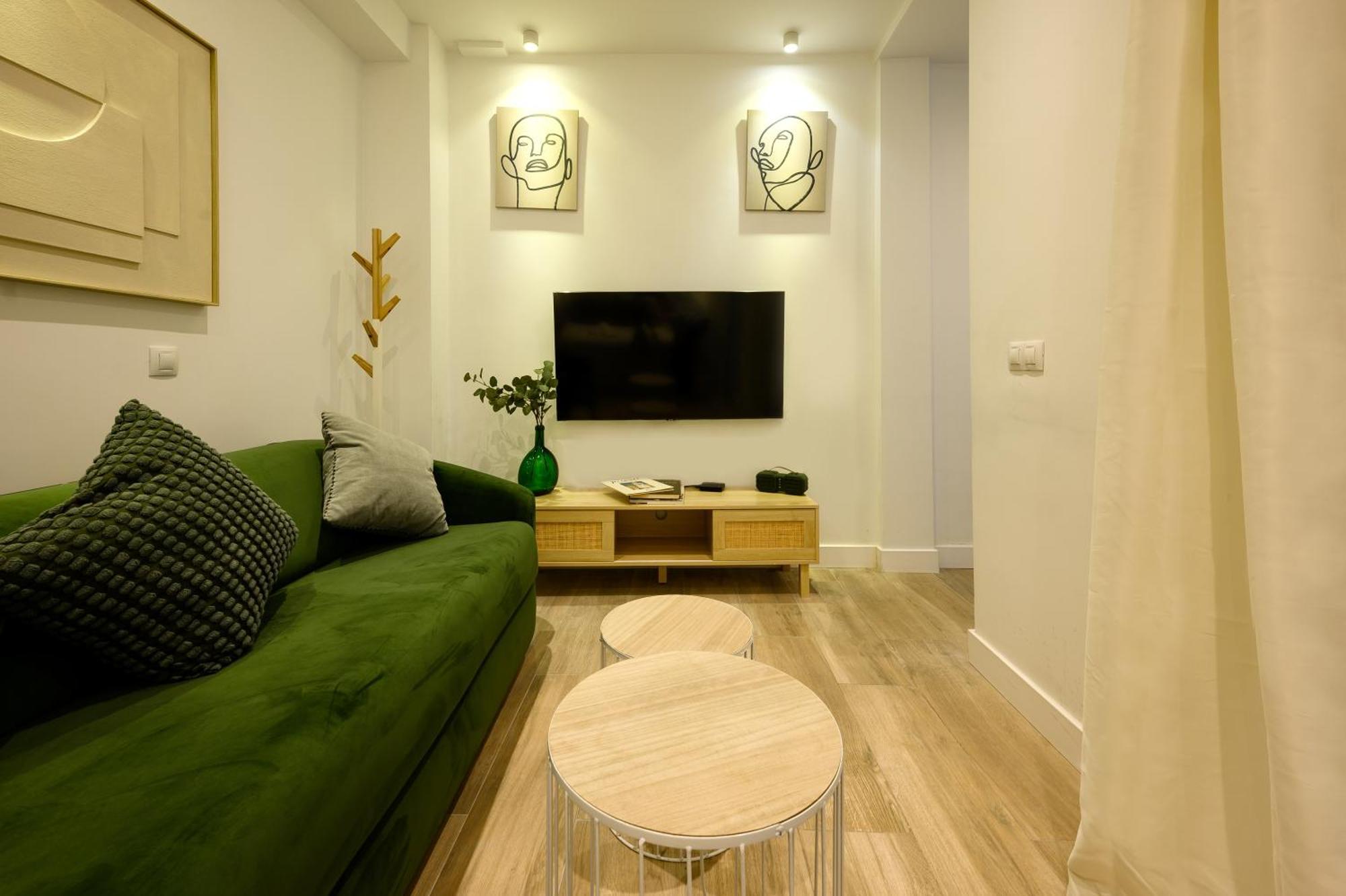 Estudio Malaga Center Living Esterno foto