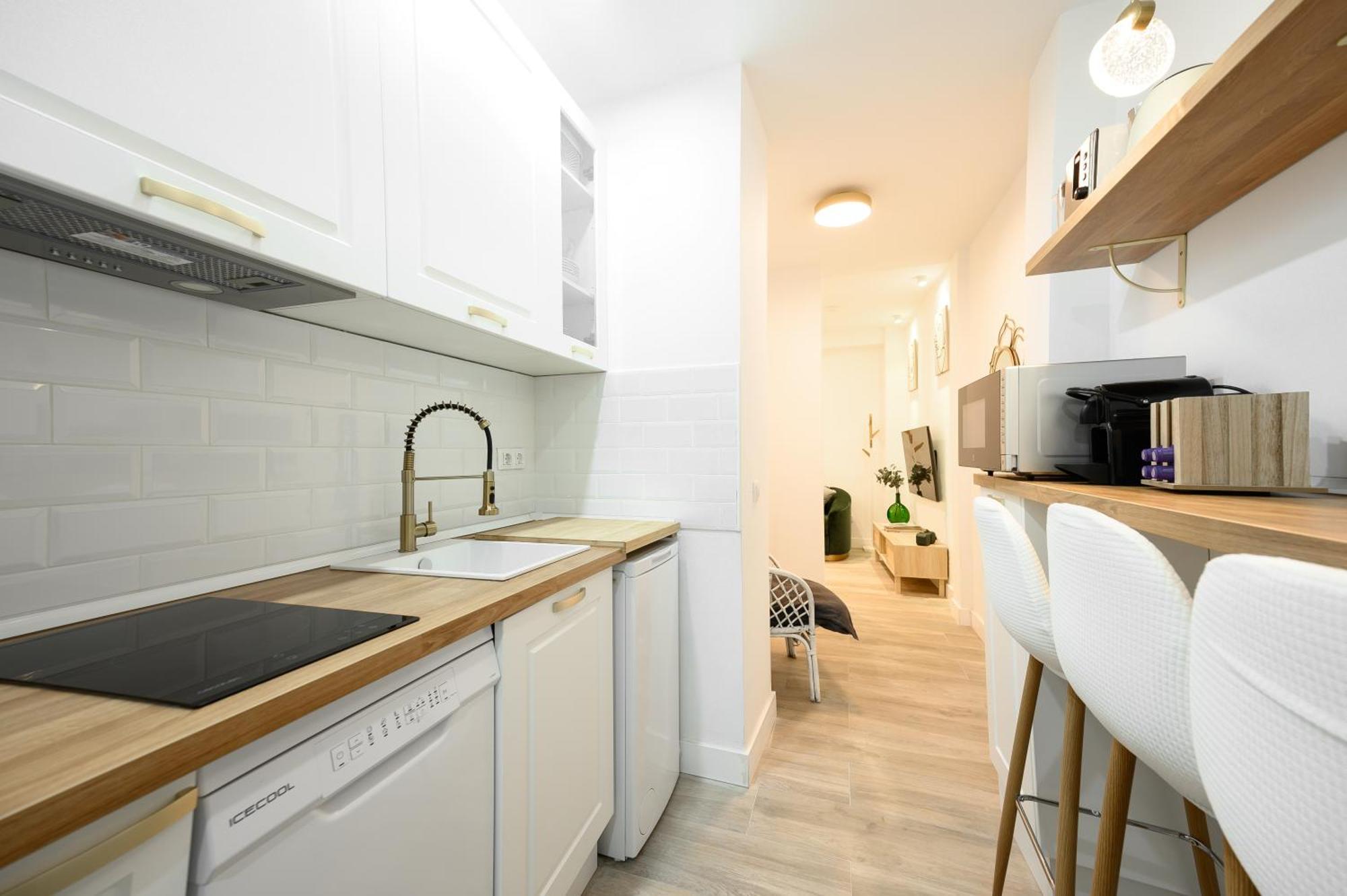 Estudio Malaga Center Living Esterno foto