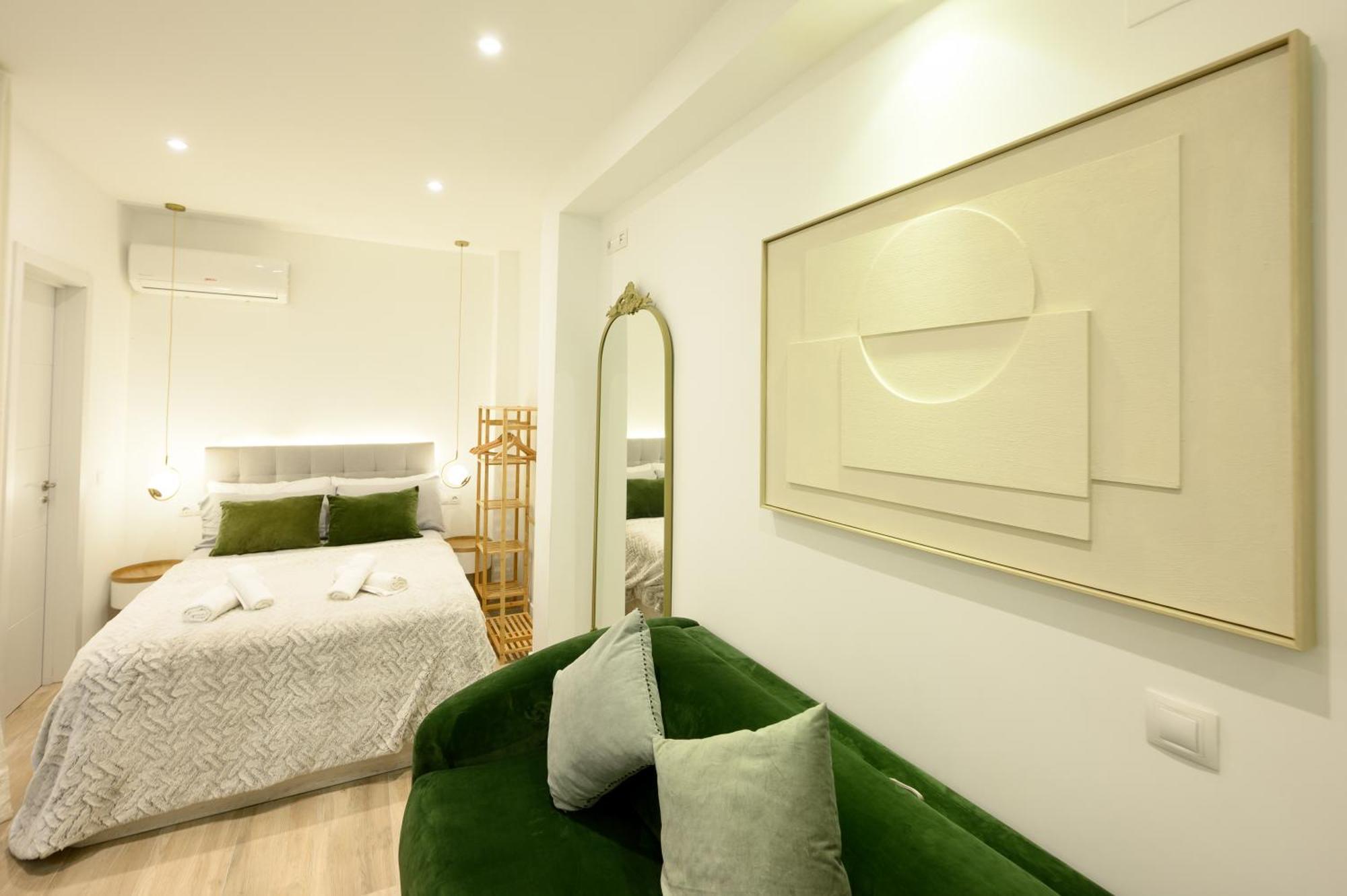 Estudio Malaga Center Living Esterno foto